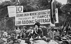 British suffrage photo